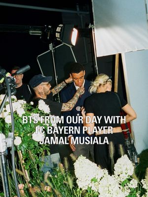 BTS with FC Bayern player Jamal Musiala and @Google Pixel. Link in bio.