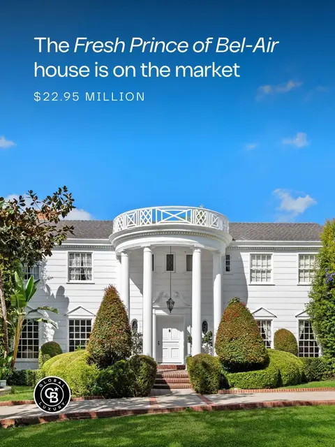 For six seasons, this Georgian façade stood in for the Banks family home on The Fresh Prince of Bel-Air — the place where Carlton danced, Jazz made more than a few abrupt exits and a teenager from West Philadelphia arrived by cab and changed the household for good. In reality, the address is Brentwood Park, not Bel-Air. Built in 1937, the residence spans approximately 10,000 square feet on a 38,510-square-foot corner lot and has remained with the same family since 1978. Its television history may have made it famous, but its scale, architecture and setting tell a story all their own. ▪️ 251 N. Bristol Avenue, Los Angeles, CA ▪️ Listing by Christophe Choo | Coldwell Banker Realty