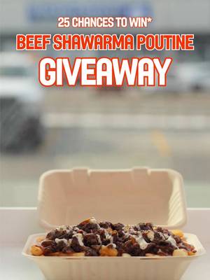 DAY 15/25 ❤️🇨🇦🤝 We are giving 25 followers a chance to win a $25 Osmow’s gift card* to enjoy a Beef Shawarma Poutine on us. To Enter: - Must be following @osmows - Tag 2 friends in the comments - ✨ BONUS ✨ Share on your story for an additional entry opportunity. Contest closes on September 17th, 2026 @ 10AM EST. 25 winners will be randomly selected on September 17th, 2026 @ 1PM EST and notified via direct message. Open to Canadian residents only. No in-restaurant offer, online only. Prize is a $25 Osmow’s gift card*. *Terms and Conditions apply. #osmows #25daysofgiveaways #anniversary #giveaway #poutine
