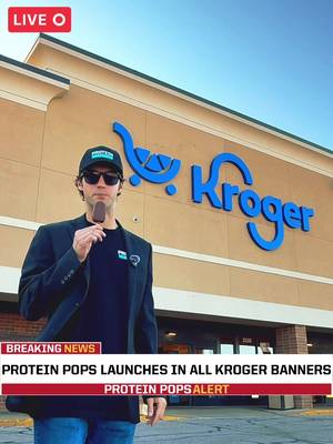 Breaking News: Protein Pops are now available at Kroger! With 10g of protein per pop and all natural ingredients. Now you can find them at: Kroger | Midwest, South & Southeast Ralphs | California Fred Meyer | Pacific Northwest Fry's | Arizona King Soopers | Colorado Smith's | Mountain West QFC | Pacific Northwest Dillons | Kansas Food 4 Less | California & Illinois Harris Teeter | Mid-Atlantic & Southeast \#KrogerFinds #Kroger #ProteinPops #ProteinIceCream #FrozenTreats