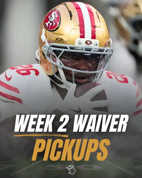 Swipe to see my top adds that are on the waiver wire today!  Don’t let your league mates beat you to these names 👀 #fantasyfootball #nfl #waiverwire #fantasyfootballadvice #fantasyfootballtips 