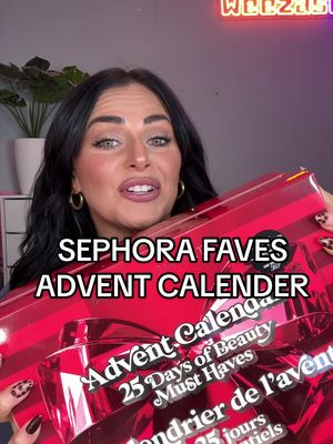 Unboxing the Sephora Favorites Beauty Must-Haves Advent Calendar because apparently waiting until December was never an option. 👀😂 So many beauty goodies hiding in here!! #SephoraFavorites #SephoraCanada #BeautyAdventCalendar #BeautyTok #MakeupTok  
