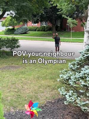 the neighbourhood is starting to get a little tired of this guy... #Olympian #Canada #TeamCanada #Sports #Decathlete #TrackAndField