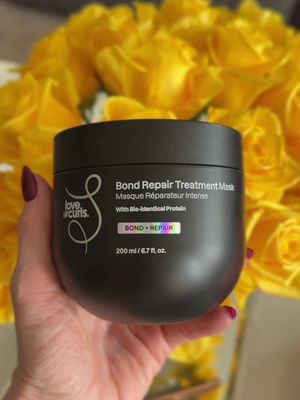 I make questionable decisions when it comes to my hair…clearly.  I bleached it. Bleached it AGAIN. Then decided I wanted to be dark again. Naturally. So we’re officially in our repair era. I’ve been using the NEW @Love Ur Curls Bond Repair Treatment Mask and it’s so good. It’s powered by the TriBond Repair Complex™ with a bio-identical keratin protein designed to work inside the hair fibre to help rebuild damaged curls from the inside out, not just coat them and make them feel healthier. And my curls got their bounce back!  It’s also clinically proven to make hair 55% stronger after just one use and up to 93% stronger with continued use. I can’t wait for you to try it.  Welcome to my RECONSTRUCTION ERA. 🫡➰ #LoveUrCurls  #BondRepair #CurlRepair #CurlyHair #Ad