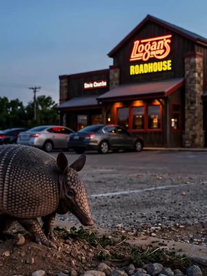 Our favorite pastime: Scaring away the other roadhouse phonies one mesquite-grilled steak (or monster truck) at a time 🤣