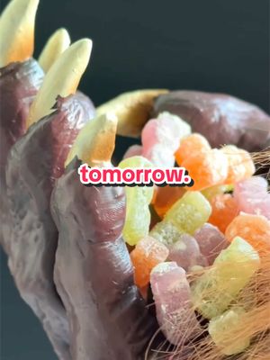 TOMORROW. 🧟🪱 #newcandy #halloweencandy 