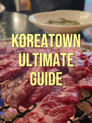 This is our ultimate guide to Koreatown. 50 of our favorite spots.  Full video (link in bio) #ultimateguide #foodguide #koreatown #ktown #lafoodie 