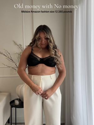Midsize old money with no money Amazon fashion size 12 outfits chic style #midsizefashion #amazonfinds 