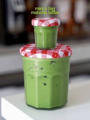 one for me, one for… me 🥹🤏🏻 #fyp #matcha #homecafe #viral #foryou 
