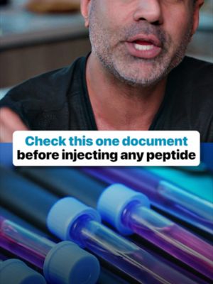 A label doesn’t tell you everything you need to know. Sanjiv Lal explains why a certificate of analysis, potency testing, and quality checks matter when evaluating injectable products. #Peptides #ProductSafety #QualityControl #Healthcare