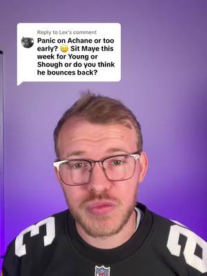 Replying to @Lex time to panic on Devon Achane? #fantasyfootball 