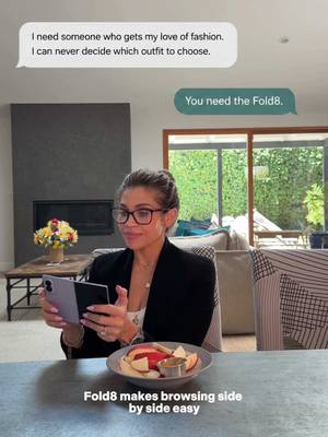 #SamsungPartner @Samsung US Consider me your Samsung matchmaker 📱💘 Whether you’re looking for something sleek to keep up with your scrolling or a multitasking powerhouse that can handle your never-ending to-do list, I’m here to help you meet your perfect match.   So…are you swiping right on the Galaxy Z Fold8 or Galaxy Z Fold8 Ultra? Find the Galaxy foldable that's right for you at Samsung.com. Switch. Easier.