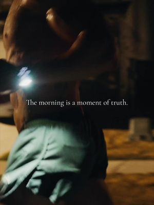 The morning is a moment of truth. #Running #morningroutine #hybridathlete #workout #run