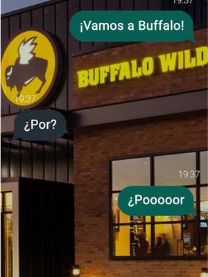 Motivos sobran,😮‍💨🗓️🔥 Lo que si falta es una tarde de alitas y cerveza en #BuffaloWildWings. 🍗🍻😎 #VeporTodo