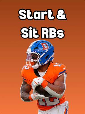 My Week 2 RB starts & sits 👀🏆 Who are you starting? #walterpicks #cowboyswalterpicks #fantasyfootballtips #start #sit 