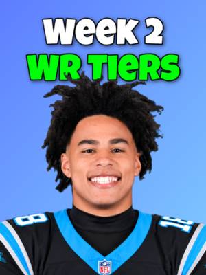 Week 2 Fantasy WR Tier List #nfl #fantasyfootball #fantasyfootballadvice #fyp
