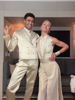 it’s showtime!!! vote JULIA by texting JULIA to 21523 or at ABC.com 🪩✨ #DWTS