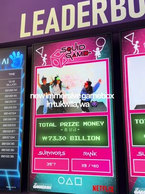 NEWEST @Immersive Gamebox NOW OPEN in Tukwila, WA 👾💕🎯 so much fun!! • • • • #goodeatswithjenny #immersivegamebox #tukwilawa #thingstodo #hosted 
