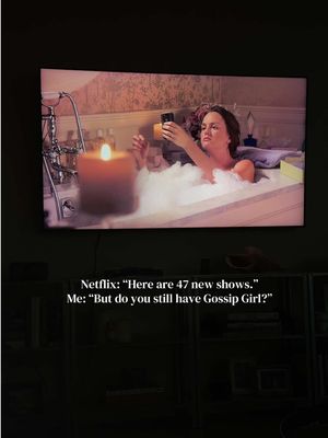 TV peaked in 2007. A true masterpiece 💋 #gossipgirl 