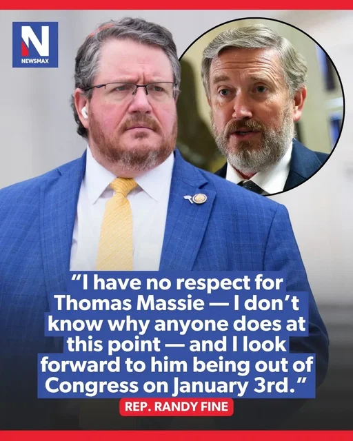 ‘NO RESPECT’: Florida Rep. Randy Fine unloaded on Rep. Thomas Massie after the Kentucky Republican introduced eight articles of impeachment against War Secretary Pete Hegseth. MORE: https://www.youtube.com/watch?v=VEdlTksvxuc