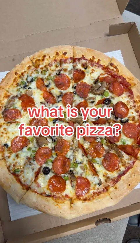 tell us your order 🍕