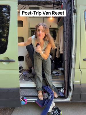 Which is worse, packing or unpacking? #vanlife #vanconversion #travelfamily #campervan #familyroadtrip 