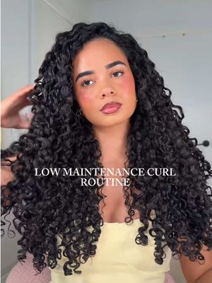 Low maintenance routine for glossy curls🍯 I’ve been using these @Gisou products every wash day and they never fail me #curlyhair #grwm #curlyhairroutine  #gisoupartner @Sephora 