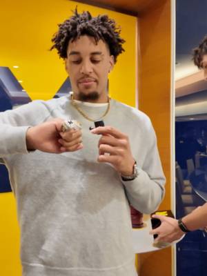 Championship rings ✅🤩 #GoBlue