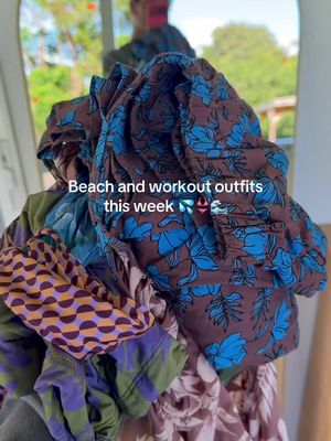 My beach and workout fits for the week!  #oodtd #hawaii