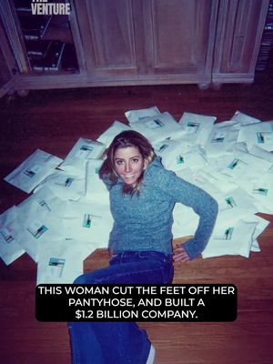 Blakely wrote the Spanx patent from a textbook. Lawyers quoted her $3,000 to do it, so she bought a book on patents at Barnes and Noble and wrote the application herself. Her mother drew the prototype sketches. She did every job that a founder normally pays a specialist to do. ne sold it the same way. The bathroom demonstration at eiman Marcus was not a one off moment of nerve, it was er method. She travelled the country putting the product h herself in front of store buyers, because she had worked out that nobody was going to understand it from a description. Even the Oprah break was her own doing. She posted a gift basket to Oprah's stylist, and in November 2000 Spanx was named one of Oprah's favourite things. Sales hit $4 million that first year. Doing all of it herself is why she never needed a penny from anyone, and why she still owned every share twenty one years later. When Blackstone bought its majority stake in 2021 at a $1.2 billion valuation, the new investors alongside it included Oprah Winfrey. The woman whose endorsement built the company ended up owning part of it. Follow @theventure for the greatest founder stories ever told!