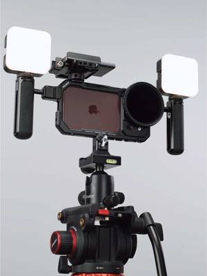 A professional phone rig for iPhone 18 Pro Max! #neewer #shotoniphone #videokit #filmmaking #phonecage
