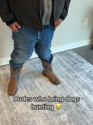Like bro leave the dogs at home 😭