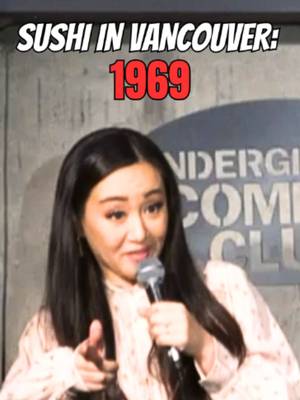 Vancouver sushi had to start somewhere 😂🍣🇯🇵 #standupcomedy #vancouver #sushi #japanesecomedy