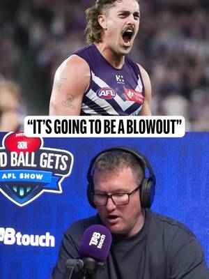 Xavier Ellis predicts a big result for Freo in tonight’s prelim final against Sydney. #afl 