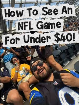An NFL game at SoFi Stadium for just $39 TOTAL?! 🤯🏈 Here’s how I pulled it off: 🚗 FREE park-and-ride parking 🚆 Train + free shuttle: $3.50 round trip 🎟️ Last-minute TickPick ticket: $26 🌭 Hot dog: $9.50 💧 Water from home: FREE That’s parking, transportation, an NFL ticket, and food for just $39! My biggest tip? Skip stadium parking and check TickPick hours before kickoff for last-minute deals. What’s the cheapest you’ve ever paid to see an NFL game? 👀 Comment below and follow for more budget-friendly sports adventures! #NFL #SoFiStadium #tickpickpartner #nflseason #dodgers