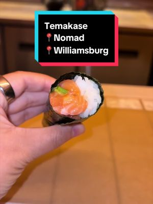 Great hand roll bar in NYC 🍣 Temakase is serving fresh, affordable handroll sets in the city, and it’s the move if you’re craving sushi in a more casual atmosphere. They offer handrolls a la carte as well as sets which include 4 handrolls for $26 or 5 for $32, and you can mix classic or spicy on each. Walk-in only, casual vibe, perfect date night or solo spot. 📍 NoMad: 32 West 28th Street, New York, NY 10001 📍 Williamsburg: 260 Kent Ave, Brooklyn, NY 11249 #nycfood #nycfoodie #sushitiktok #FoodTok #handroll 