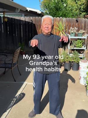 I had so much fun filming my grandpa he’s so cute 🥹 I’m grateful I took the time to ask about his morning routine because it led me to spending some much needed quality time. My grandpa also was excited to share his routine :)  #healthyhabits #healthy #healthylifestyle #grandpa #grandparents 