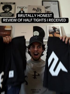 Honest review of some half tights I received from brands after my initial half tight video… #runninggear #halftight #review 