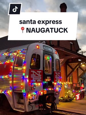 the most magical time of the year is almost here… Tickets are on sale NOW for @Naugatuck Railroad’s Santa Express!! 🎄🎅 These festive family rides with Santa & Mrs. Claus include sing alongs, treats, and a special gift for kids.  ➡️ Link in bio to get your tickets before they sell out!  #rmne #railroadmuseumofnewengland #santaexpress #ctfamilyevents #ctchristmas