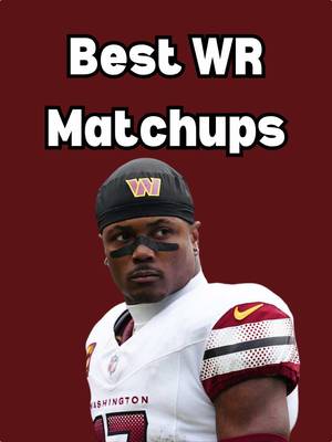 These 5 WRs have AMAZING matchups in Week 2 🚨🔥 #walterpicks #cowboyswalterpicks #fantasyfootballtips #matchup #nflfantasy 