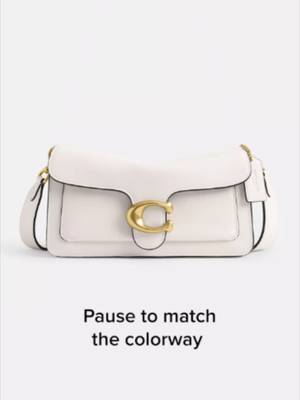 Lock in the solid Tabby 🔒 Drop a pic of your results in the comments 👉 #CoachNY #CoachTabby #DesignInspo