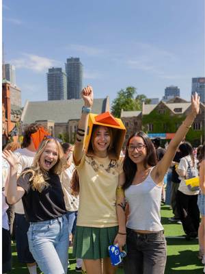Ready to bring the energy this term? 📣 During Orientation Week, students from across U of T’s colleges came together for the annual Cheer-Off, making new friends and cheering on their college. 🥳  #orientation #oweek @U of T Student Life 