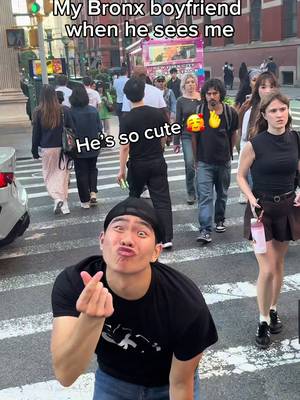 Us tuff guys got a soft spot for our pookies too 😘💕 #coupletok #couplegoals #wifey #bronx 