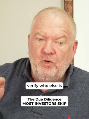 Don’t just listen to who’s pitching the deal. Look at who’s actually in it. Then ask whether the sponsor has invested alongside you and what happens if the deal goes wrong. The pitch tells you what could happen. Due diligence helps you understand what happens when it doesn’t. #AccreditedInvestor #Executive #CEO #Founder #Investor