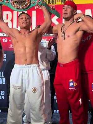 NO MORE TALKING! ⚡️ You can feel the tension in the air as Pitbull Cruz and Nestor Bravo erupt during their final faceoff! #PitbullBravo | 9/19 | Live on DAZN