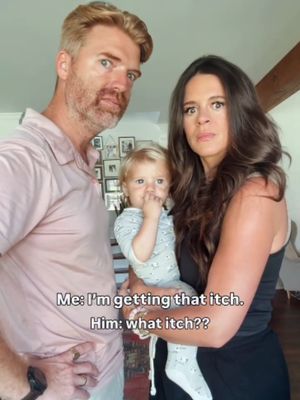 Itching for the 10th time? 😂 #bigfamilycheck #familyof11 #marriedlifebelike