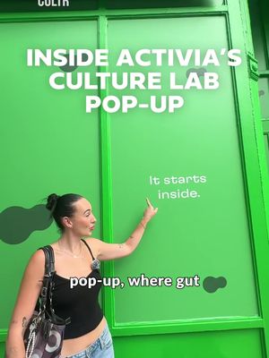 The @Activia Canada Culture Lab has landed in Toronto! 👀📹: CULTR #FYP #ForYouPage #Ad