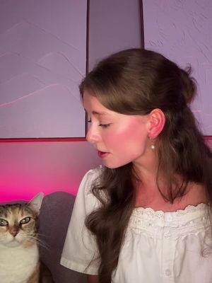 Late night singing with Louise 🥀🔔 #beautyandthebeast #cover