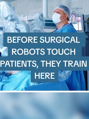 Before Surgical Robots Touch Patients, They Train Here @nvidia, thanks for sharing
 
 Don't miss out on the latest AI advancements! Follow my channel today!
 
 #LearnOnTikTok #AI #Robotics #Healthcare #Innovation 
