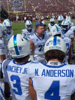 Clocked in 😼 #GoBigBlue #Football #FeedTheStuds 